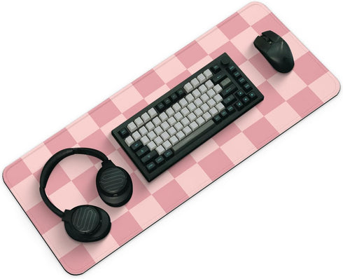 FTSYAD 31.5 11.8 inches Gaming Mouse Pad with Non-Slip Base, Cute Mouse Mat with Stitched Edges for Keyboard and Mouse