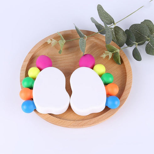 NUOBESTY 2 Sets Creative Funny Foot Shaped Highlighter Marker Pens for Students