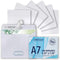 MOS A7 Invitation Envelopes, 5-1/4" X 7-1/4" White Self Seal (100 Count) - Heavy Duty Gift Card Envelopes