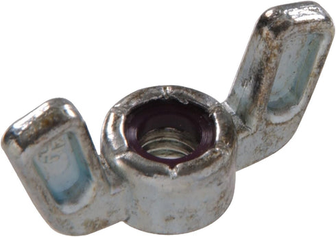 Hillman 43538 1/4-20 -Inch Nylon Insert Wing Nut, Zinc, 8-Pack