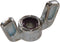 Hillman 43538 1/4-20 -Inch Nylon Insert Wing Nut, Zinc, 8-Pack