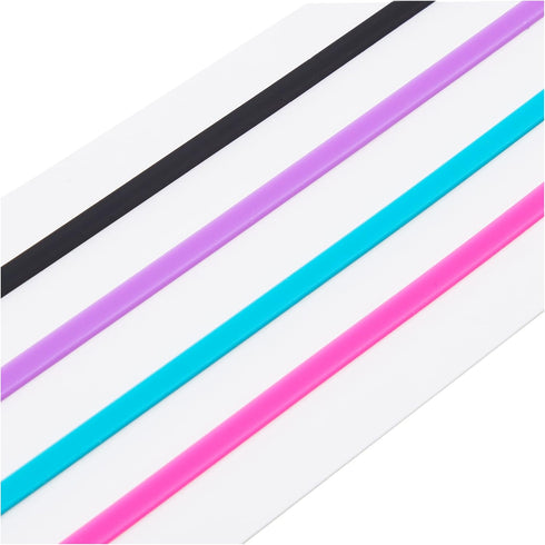 Ranger Dyan Revelry's Dylusions Dyalog Notebook Elastic Bands, Multicolor (4 Per Pack)