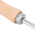 Groover Beech, Wood Grooving Gouge Steel Slotting Knife for PVC Plastic Floor Trim and Hand Tools