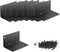 8 PCS Iron 2.76 Inch L Right Angle Bracket with Screws, 2.76"
