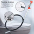 EKDJKK Plumbing Grabber, Flexible Claw Pick Up Reacher Tool, 4 Claws, 24 Inches for Home Sink and Drains