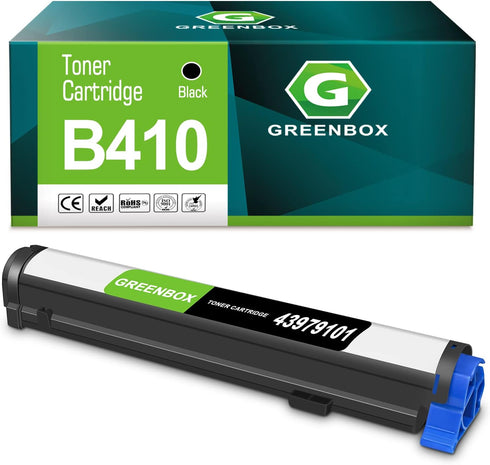 GREENBOX Compatible Toner Cartridge Replacement for OKI B410 43979101 for B410d B410dn B420 B420d B420dn B430 B430d