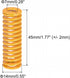 3D 14mm 45mm 2pcs 3D uxcell Printer Die Spring, OD Long Spiral Stamping Light Load Compression Mould Die Springs
