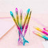 Pack of 24 Mermaid Pens - Creative Liquid Gel Ink Rollerball Pen for School, Home, Office, Gifts