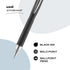uni-ball Jetstream RT Retractable Ballpoint Pens, Medium Point (1mm), Black, 12 Pack