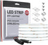 BTF-LIGHTING FCOB COB LED Strip IP65 Flexible High Density Uniform Light 8W/m