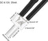 uxcell 1Pcs 2mm Pre Wired LED, White DC6-12V Clear Lens, Light Emitting Diodes by uxcell