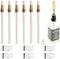 6PCS Wine Bottle Torch Wicks, Torch Light,Outdoor Torches,Table Torch,Citronella Torch,Garden Torch,Patio Torches,Citronella