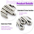110Pcs 304 Stainless Steel Cotter Pin Clip Key Fastener Assortment Kit for Automotive Mechanics & Small Engine Repair