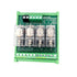 DIN Rail Mount 4 Channels Relay, AC/DC 24V Control 4 SPDT 10A Pluggable Power Relay Module for PLC MCU Projects