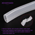 DMiotech 7/8"(22mm) ID 1"(26mm) OD 3.3 Feet Translucent Silicone Tube for Water & Air Pump