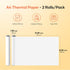 iDPRT A4 Thermal Paper 2 Rolls - 8.3 x 11.7 Inch Thermal Paper(8.3'' Width), Compatible with MT890/HPRT MT810/M08F/ITP01/ITP04, BPA Free&Support Contract, Picture, Etc - 210mm by iDPRT
