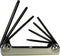 EKLIND 22572 Classic Steel Handle Fold-up TORX Star Key 7pc Set T6-T20