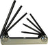 EKLIND 22572 Classic Steel Handle Fold-up TORX Star Key 7pc Set T6-T20