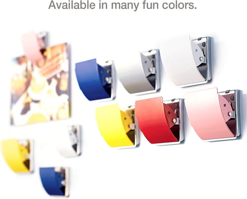 Plus Extra Strong Magnetic Clip Large Yellow - 3 Pack