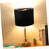 Round Linen Fabric Lamp Shade Decorative Pendant Light Cover for Table Floor and Wall Sconce Lighting Easy to Install