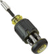Klein Tools 32308 Multi-bit Stubby Screwdriver, Impact Rated 8-in-1 Adjustable Magnetic Tool with Phillips, Slotted, Square and Nut Driver by Klein Tools