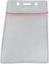 Baumgartens Sicurix Sealable ID Badge Holders (BAU47840) - Pack of 50