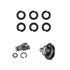 (4+4 Sets) 3/8 and 1/2" Impact Retaining Ring Clip with O-Ring for Milwaukee Electric/Pneumatic Wrench