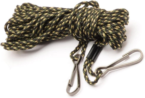HME Hoist Rope with Hooks (25 FT) - Reliable Sturdy Adjustable Easy-to-Install Combo Pack for Lifting Hunting Gear by HME