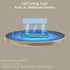 3 Closet Battery Operated LED Celling Lights Fixture with Auto Motion Sensor, Smart Body Sensor Ceiling-mounted Lamps