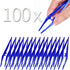 First Aid Tweezers, Disposable Plastic Forceps for Medical, Crafts, Dressing, Gauze, School, Lab, Science