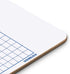 SCRIBBLEDO 10 Pack Dry Erase Graph Whiteboard, 11"x14", Double Sided Grid Board for Home School Classroom Use
