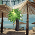brianvikey Summer 10 Palm Tree String Lights Outdoor, Beach Themed Decoratives String Lights with Palm Tree Patio