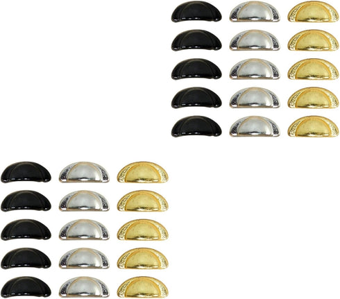 30 1 12 Yardwe Pcs Wood Knobs for Cabinets and Crafts Miniature Scale Dollhouse Drawer Handles Small Furniture Pulls