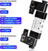 TAILONZ PNEUMATIC Solenoid Valve 4V220-08 DC12V 1/4"NPT Double Coil Pilot-Operated Electric 2 Position 5 Way Connection Type Black by TAILONZ PNEUMATIC