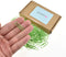 HAHIYO 150 Pack Green Paper Clips, 1.1" (28mm) Length, Vinyl Coated, Sturdy for Bookmark Organizing Home Office School