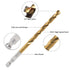 Hex Shank Drill Bits Set - 10Pcs 1/4 Inch Premium HSS Titanium Impact Bits for Wood, Steel, Metal, Plastic