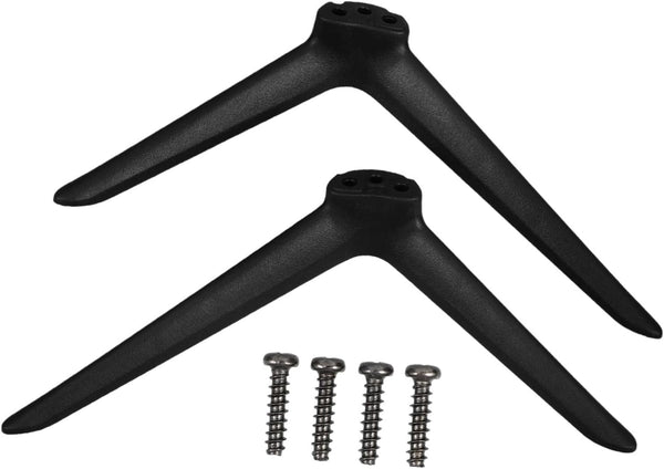 Cabilock Replacement Tv Feet for Double Hole Plastic Tv Stand Legs for