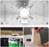 Router Trimmer Woodworking Tool - Aluminium Alloy Router Table Insert Plate for Bench Trimming