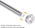 2pcs Double Split Shaft Collar for 17mm Shaft, Set Screw Clamp-On Collars for Stoppers and Timing Pulleys