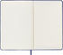 Moleskine Limited Edition Velvet Notebook, Hard Cover, Large (6" x 9"), Ruled/Lined, Iris Purple, 240 Pages