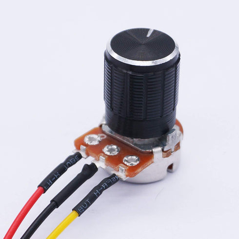 TWTADE 3PCS 100K Ohm Linear Taper Rotary Potentiometer WH148 B100K with XH2.54-3P Connector Wire Cable