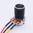 TWTADE 3PCS 100K Ohm Linear Taper Rotary Potentiometer WH148 B100K with XH2.54-3P Connector Wire Cable