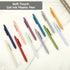 Ddaowanx Gel Pens, 12 Pcs 0.5mm Quick Dry Black Ink Pens, Cute Office School Supplies Gifts for Women