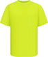 TCCFCCT Hi Vis Shirts for Men, Class 3 Short Sleeve Pocket Reflective Work Shirts, Durable & Breathable, DCNF-Yellow XXL
