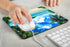 Beach Mouse Pad, Tropical Palm Trees and Seawater Island Landscape, Non-Slip Rubber for Office Home Laptop