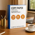 O2ktb 8.5" 11", 20 lb, 92 1 (750 Premium Copy Paper, x Bright, White, Smooth Finish, Designed to Reduce Paper Jams