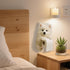 Generic 3D Dog Paper Towel Rack, Wall Mount Resin Dog Shaped Toilet Roll Holder, Funny Animal Paper Towel Holder