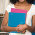 Five Star Spiral Notebook + Study App, 5 Subject, Wide Ruled, 8" x 10-1/2", 200 Sheets, Tidewater Blue