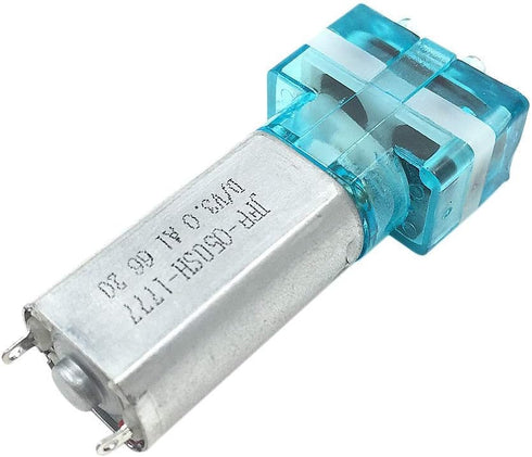 Micro Vacuum Pump - DC 3V 6V 60KPA High Negative Pressure Low Flow Air Pump for Cupping Device, Fish Tank (Green, 6V