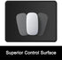 ITNRSIIET Premium Textured Mouse Pad with Stitched Edge, Washable Non-Slip Rubber Base, Smooth Operation, 10.2×8.3×0.12